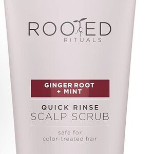 Rooted Rituals scalp scrub gingerroot & mint
